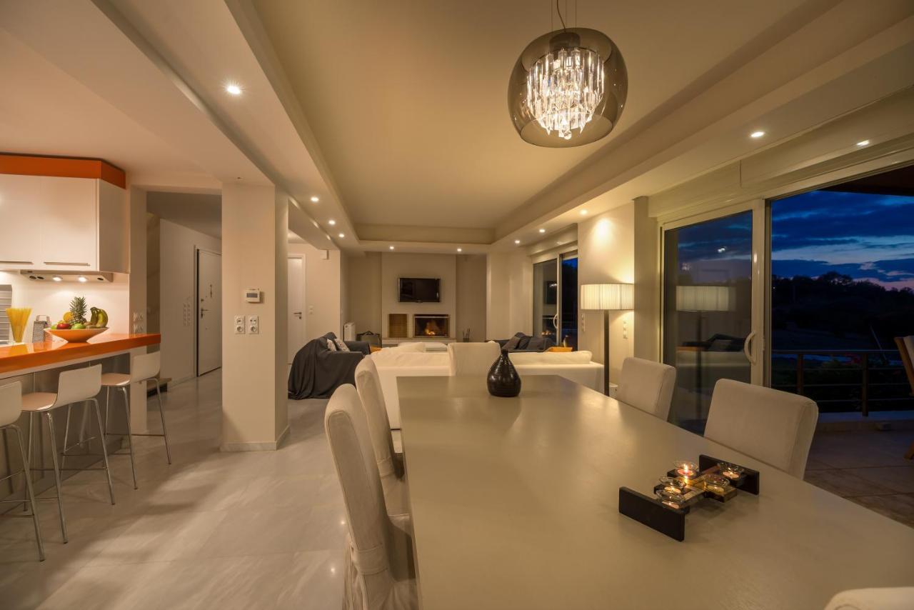 Legrena Beach Villa ซูนิโอ ภายนอก รูปภาพ