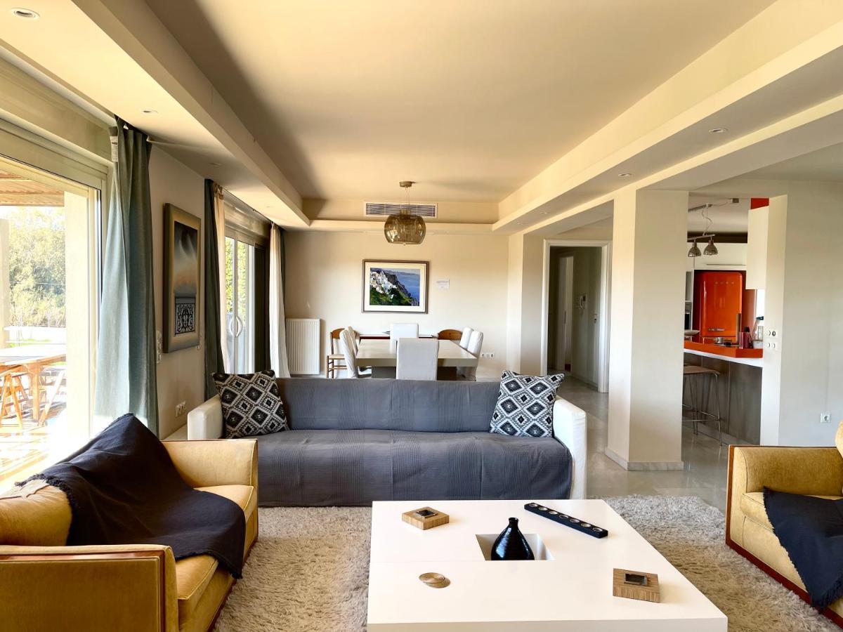 Legrena Beach Villa ซูนิโอ ภายนอก รูปภาพ